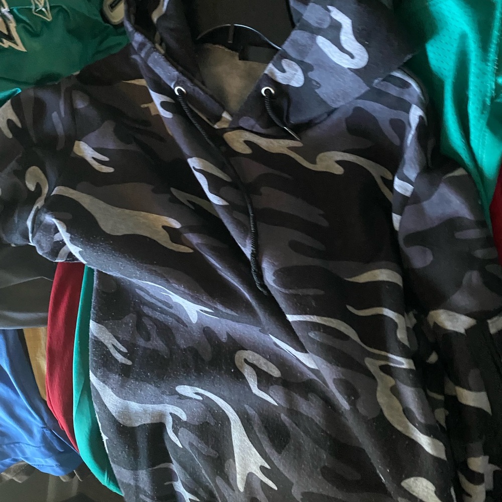 camo hoodie